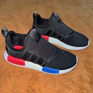 Adidas Originals NMD 360 C Kids Sneakers Black/Red/Blue – Size 3 (GY9147)